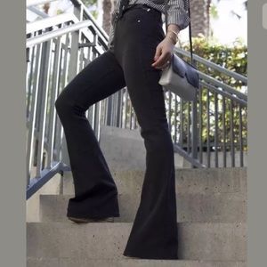 [Zara] Rocket Black High Rise Super Flare